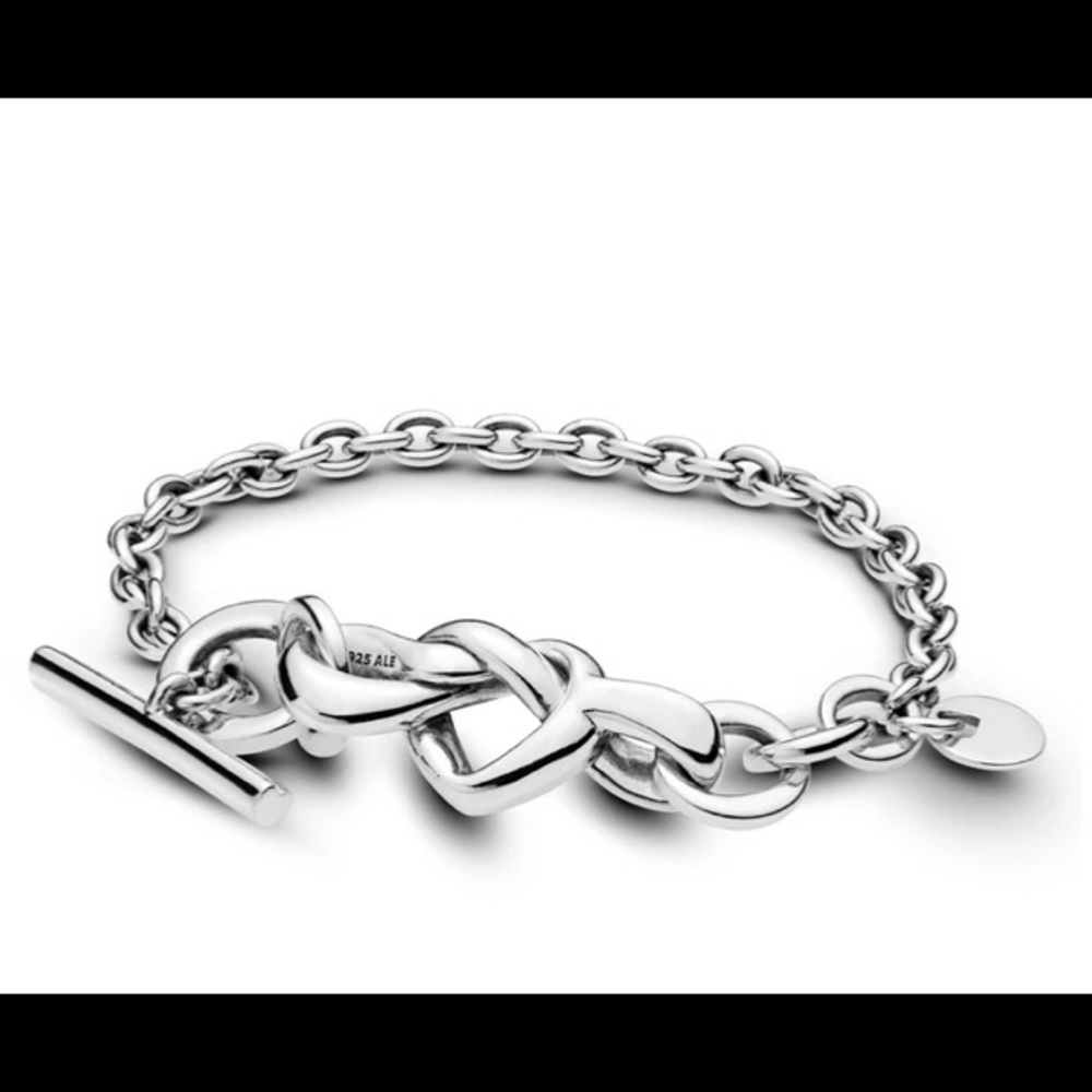 PANDORA KNOTTED HEART BRACELET